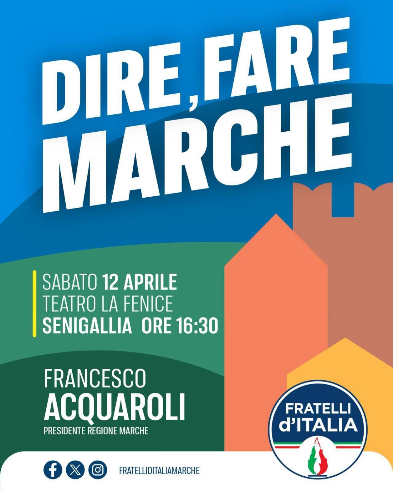 Dire, Fare Marche
